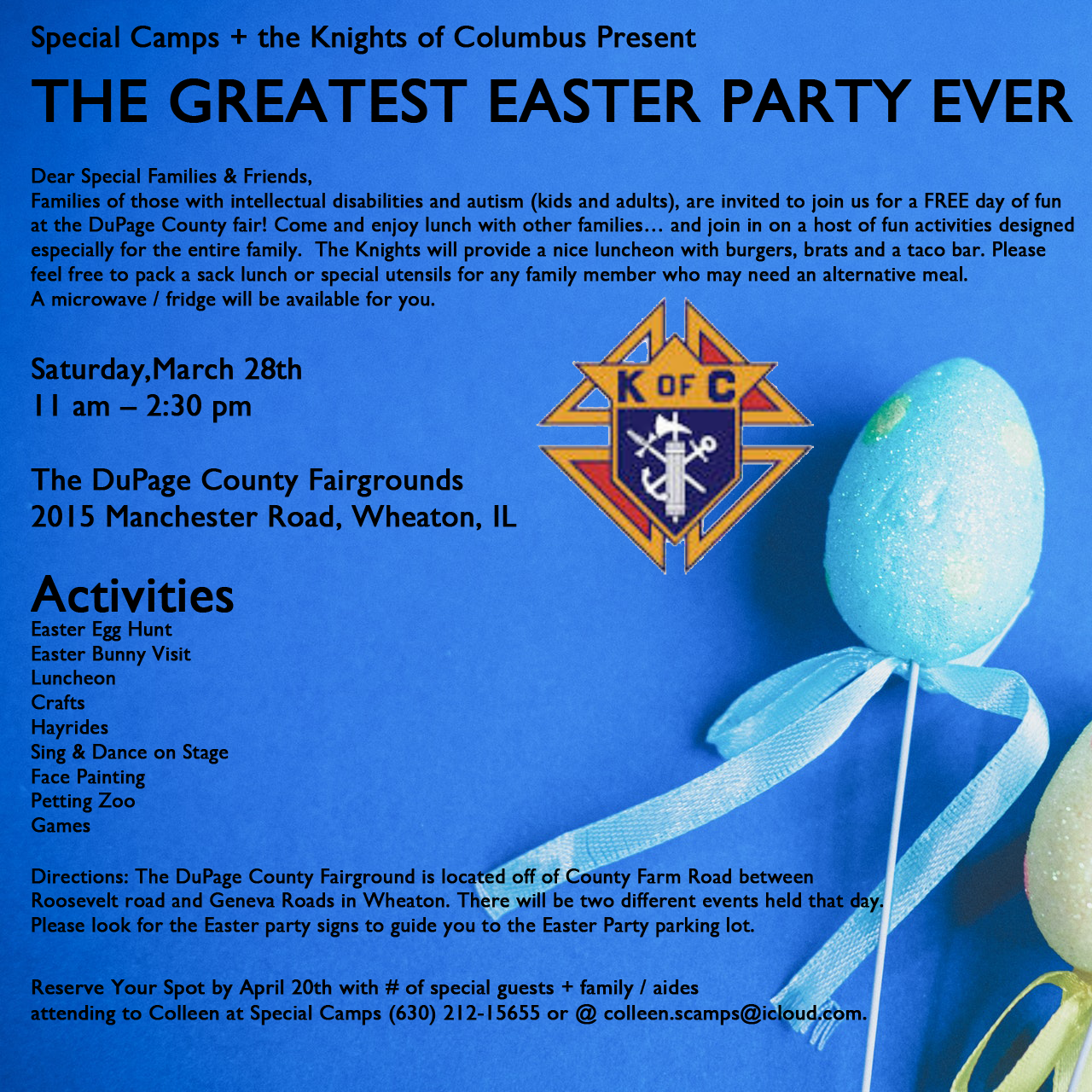 2020 EASTER PARTY!