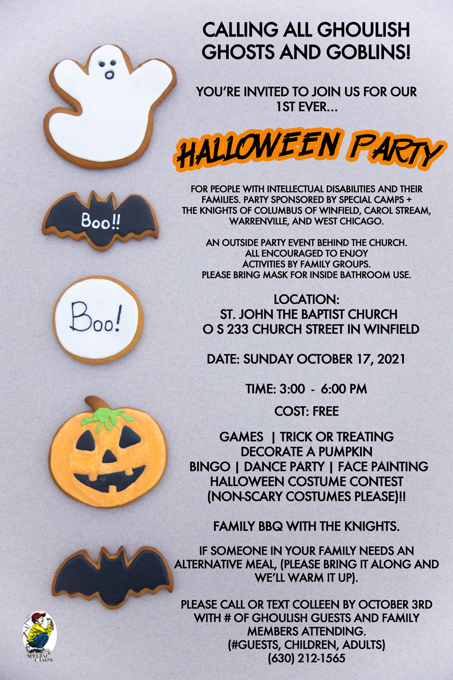 Halloween Party Facebook Event Description